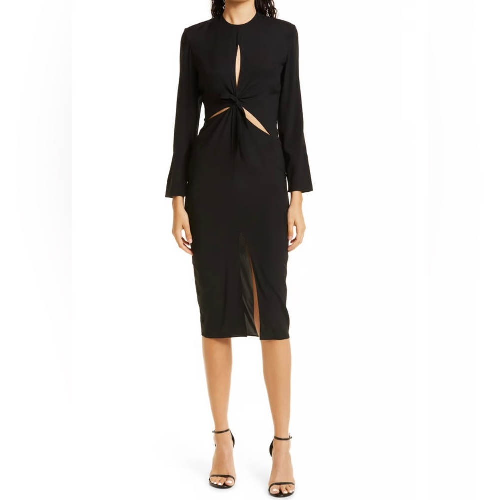 MOTHER OF ALL Rose Dress in Black